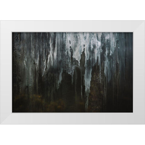 Grunge Window White Modern Wood Framed Art Print by Mossholder, Tim