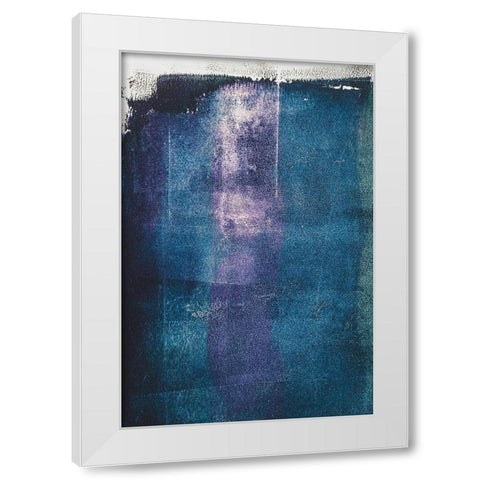 Painted Textures White Modern Wood Framed Art Print by Mossholder, Tim