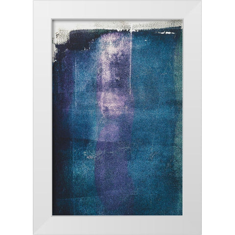 Painted Textures White Modern Wood Framed Art Print by Mossholder, Tim