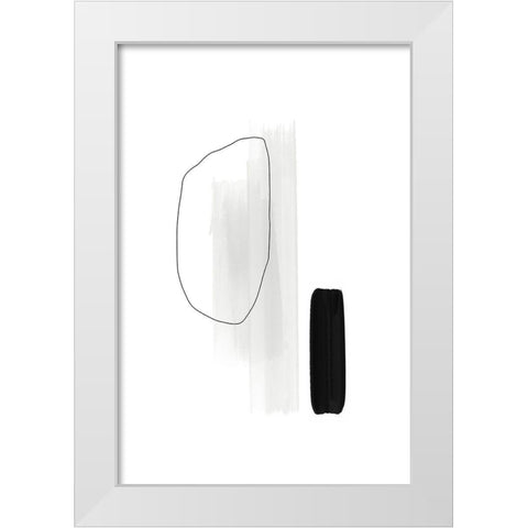 In this Together White Modern Wood Framed Art Print by Sawall, Anastasia