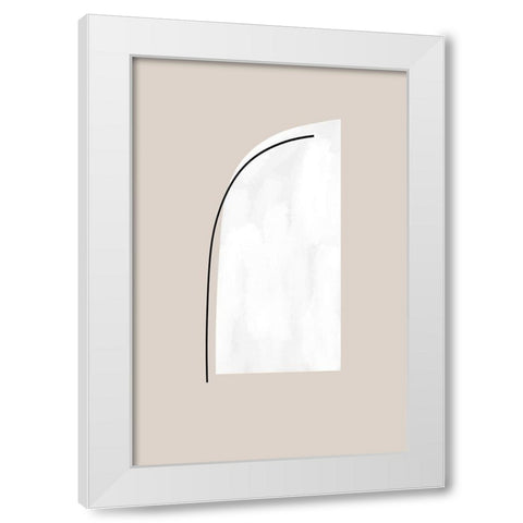 Sail Away White Modern Wood Framed Art Print by Sawall, Anastasia