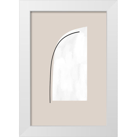 Sail Away White Modern Wood Framed Art Print by Sawall, Anastasia
