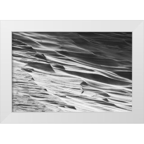 Vintage winter White Modern Wood Framed Art Print by Popescu, Olivia