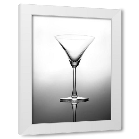 Still Life Art White Modern Wood Framed Art Print by Dhuper, Sumit