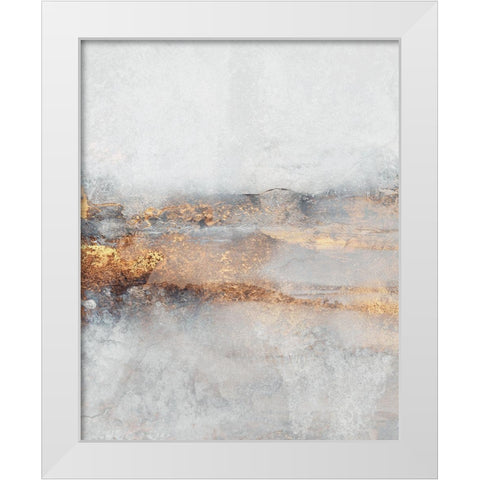 Fog White Modern Wood Framed Art Print by Fredriksson, Elisabeth
