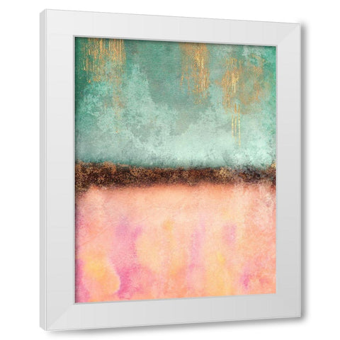 Summer White Modern Wood Framed Art Print by Fredriksson, Elisabeth