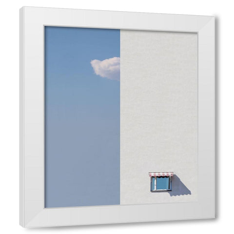 Incoming weather White Modern Wood Framed Art Print by Cederberg, Marcus