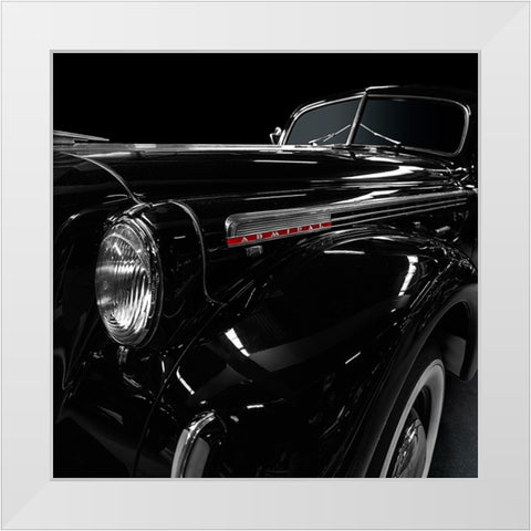 The Admiral White Modern Wood Framed Art Print by Weber, Roland