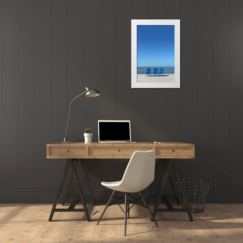 Florida Keys White Modern Wood Framed Art Print by Cederberg, Marcus