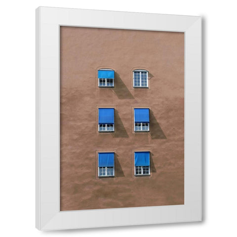 Blinds White Modern Wood Framed Art Print by Cederberg, Marcus