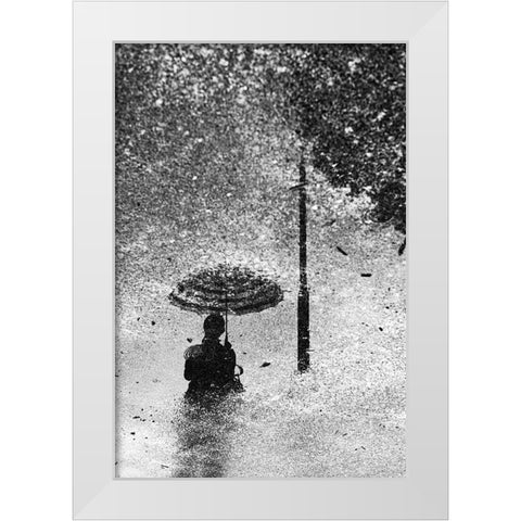 Ground White Modern Wood Framed Art Print by Watanabe, Kentaro