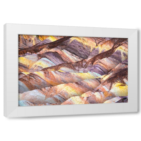 Untitled White Modern Wood Framed Art Print by Ali Amir, Abbas