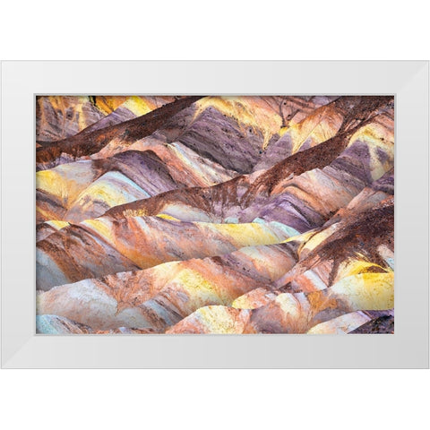 Untitled White Modern Wood Framed Art Print by Ali Amir, Abbas