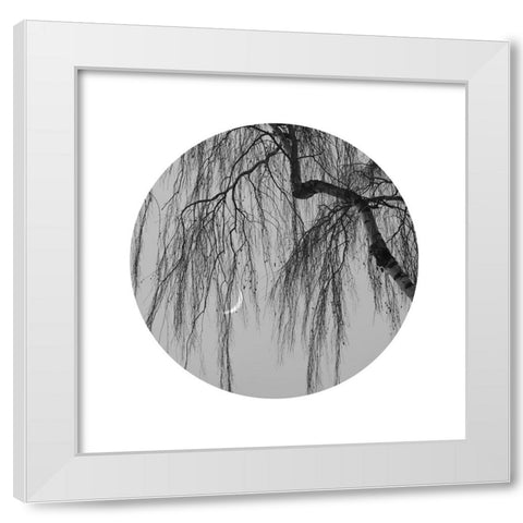 Early Spring No.1 White Modern Wood Framed Art Print by Wei, Xiang