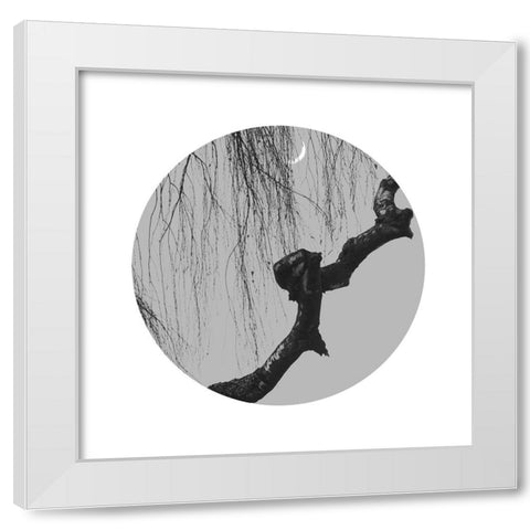 Early Spring No.4 White Modern Wood Framed Art Print by Wei, Xiang