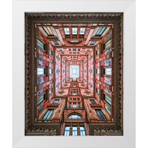 FantaSciarra White Modern Wood Framed Art Print by Alvaro, Alberto