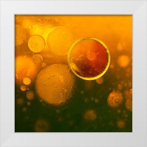 Just White Modern Wood Framed Art Print by Bosogea-Tudor, Ileana