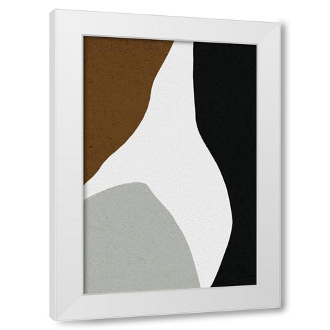 Harmony Lover White Modern Wood Framed Art Print by Sawall, Anastasia
