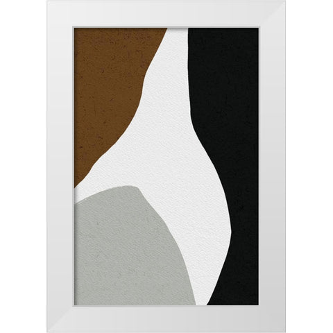 Harmony Lover White Modern Wood Framed Art Print by Sawall, Anastasia