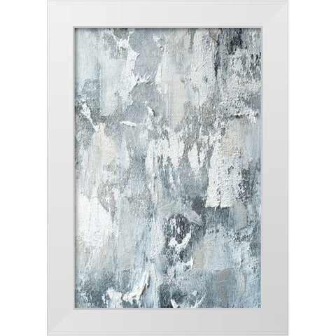 Heavy Texture White Modern Wood Framed Art Print by Sawall, Anastasia