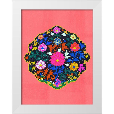 Grandma White Modern Wood Framed Art Print by Jotadejai