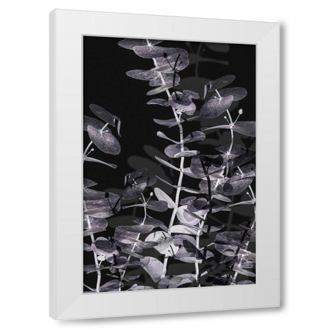 Eucalyptus_Negative_002 White Modern Wood Framed Art Print by 1x Studio III