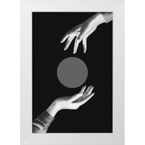 Chosen No 03 White Modern Wood Framed Art Print by 1x Studio III