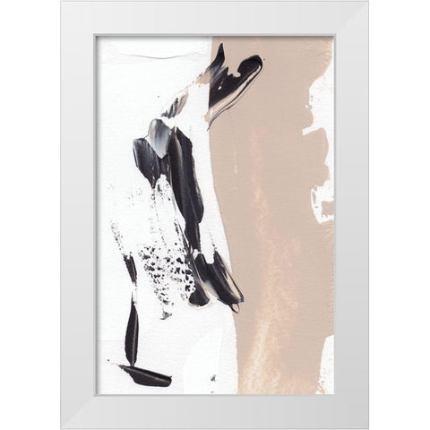 On the Move White Modern Wood Framed Art Print by Sawall, Anastasia