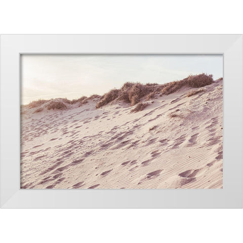 Beach_009 White Modern Wood Framed Art Print by 1x Studio III