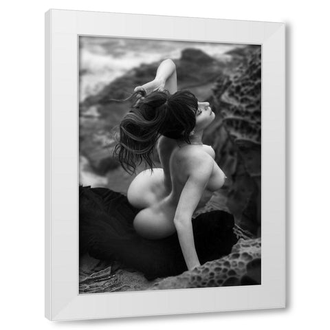 Getting Free (Part 2) White Modern Wood Framed Art Print by Lazzarotti, Paolo