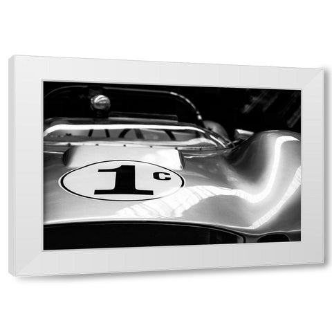 1c White Modern Wood Framed Art Print by Weber, Roland