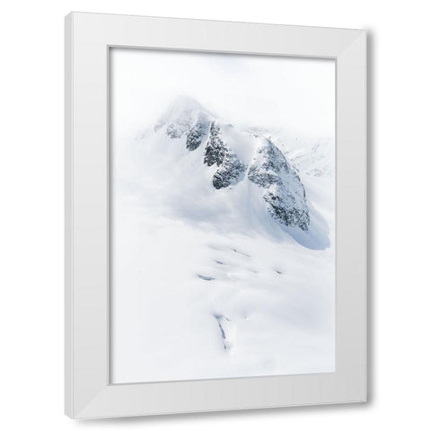 Dreamy Glacier White Modern Wood Framed Art Print by Iezzi, Leonardo