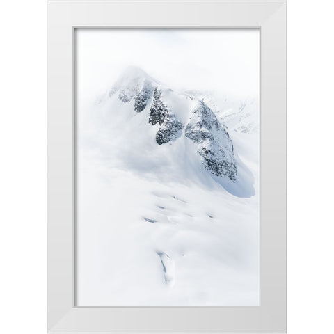 Dreamy Glacier White Modern Wood Framed Art Print by Iezzi, Leonardo
