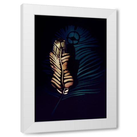 Dark Summer White Modern Wood Framed Art Print by Bolgov (Axe), Ruslan