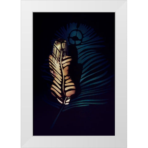 Dark Summer White Modern Wood Framed Art Print by Bolgov (Axe), Ruslan