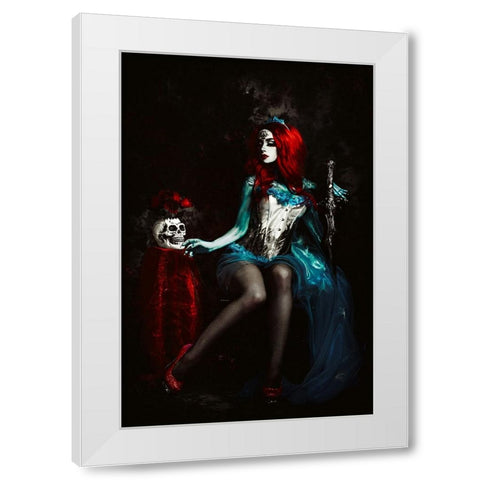 Till Death do Us part White Modern Wood Framed Art Print by Bolgov (Axe), Ruslan