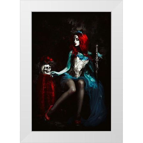 Till Death do Us part White Modern Wood Framed Art Print by Bolgov (Axe), Ruslan