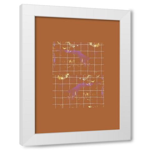 Redefine White Modern Wood Framed Art Print by Woelders, Tania Sloth