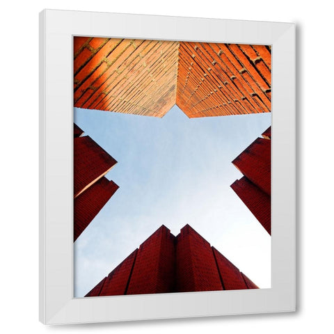 Its a Bird... Its a Plane... Its... White Modern Wood Framed Art Print by Surleac, Marius