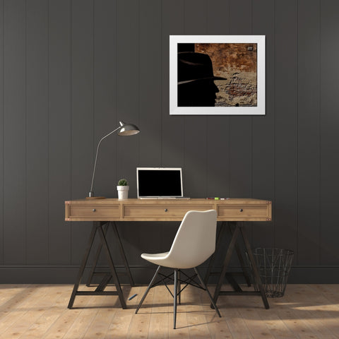 36 White Modern Wood Framed Art Print by Domenichi, Luca