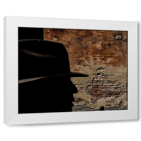 36 White Modern Wood Framed Art Print by Domenichi, Luca
