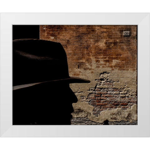 36 White Modern Wood Framed Art Print by Domenichi, Luca