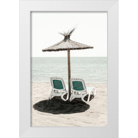 Solaris 02 White Modern Wood Framed Art Print by 1x Studio III