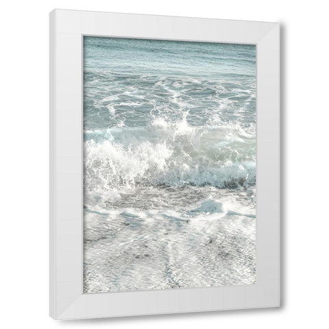 Solaris 10 White Modern Wood Framed Art Print by 1x Studio III