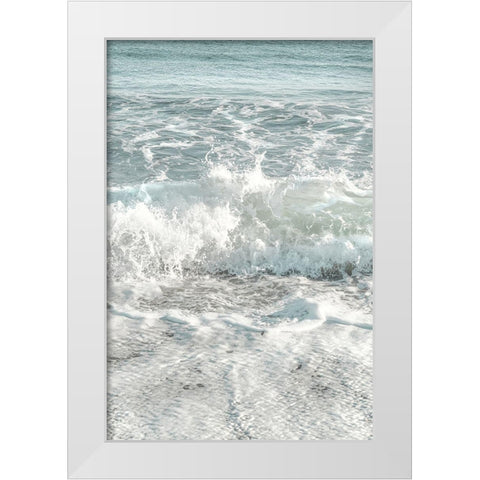 Solaris 10 White Modern Wood Framed Art Print by 1x Studio III