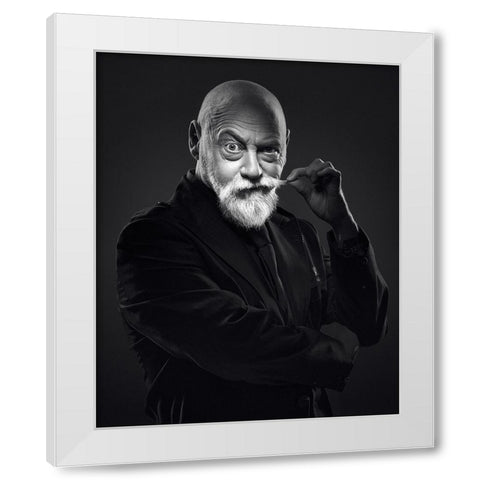 Daniel White Modern Wood Framed Art Print by Denis