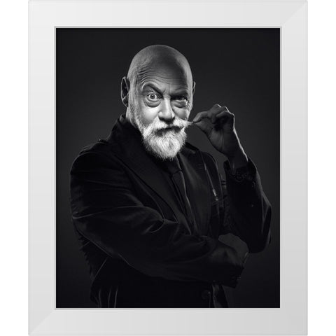 Daniel White Modern Wood Framed Art Print by Denis