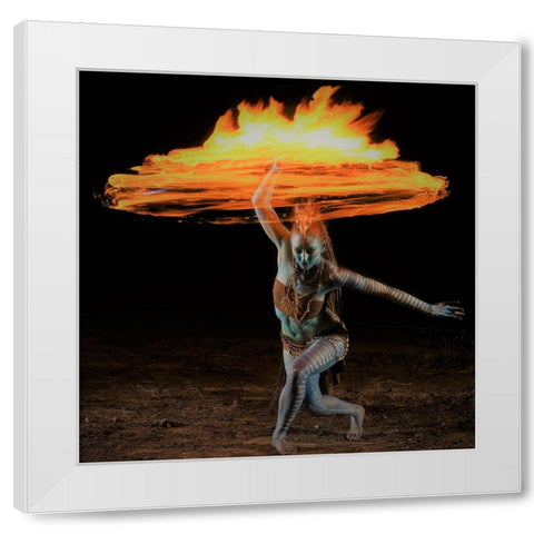 tuttstt tttc White Modern Wood Framed Art Print by Gil, Yoram