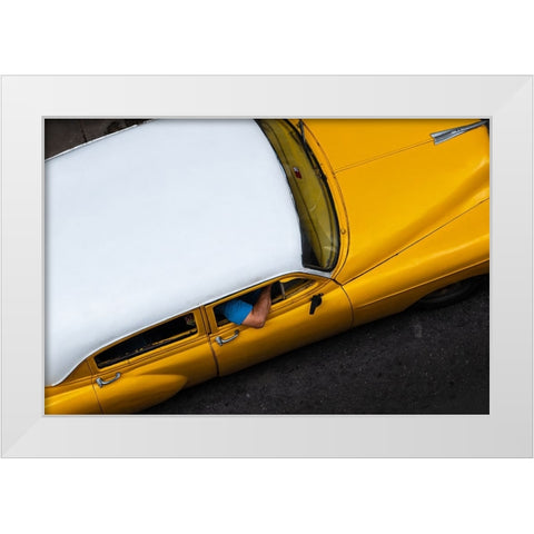 Nostalgia White Modern Wood Framed Art Print by Khataw, Ali