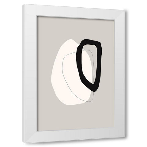 Making Memories White Modern Wood Framed Art Print by Uplusmestudio